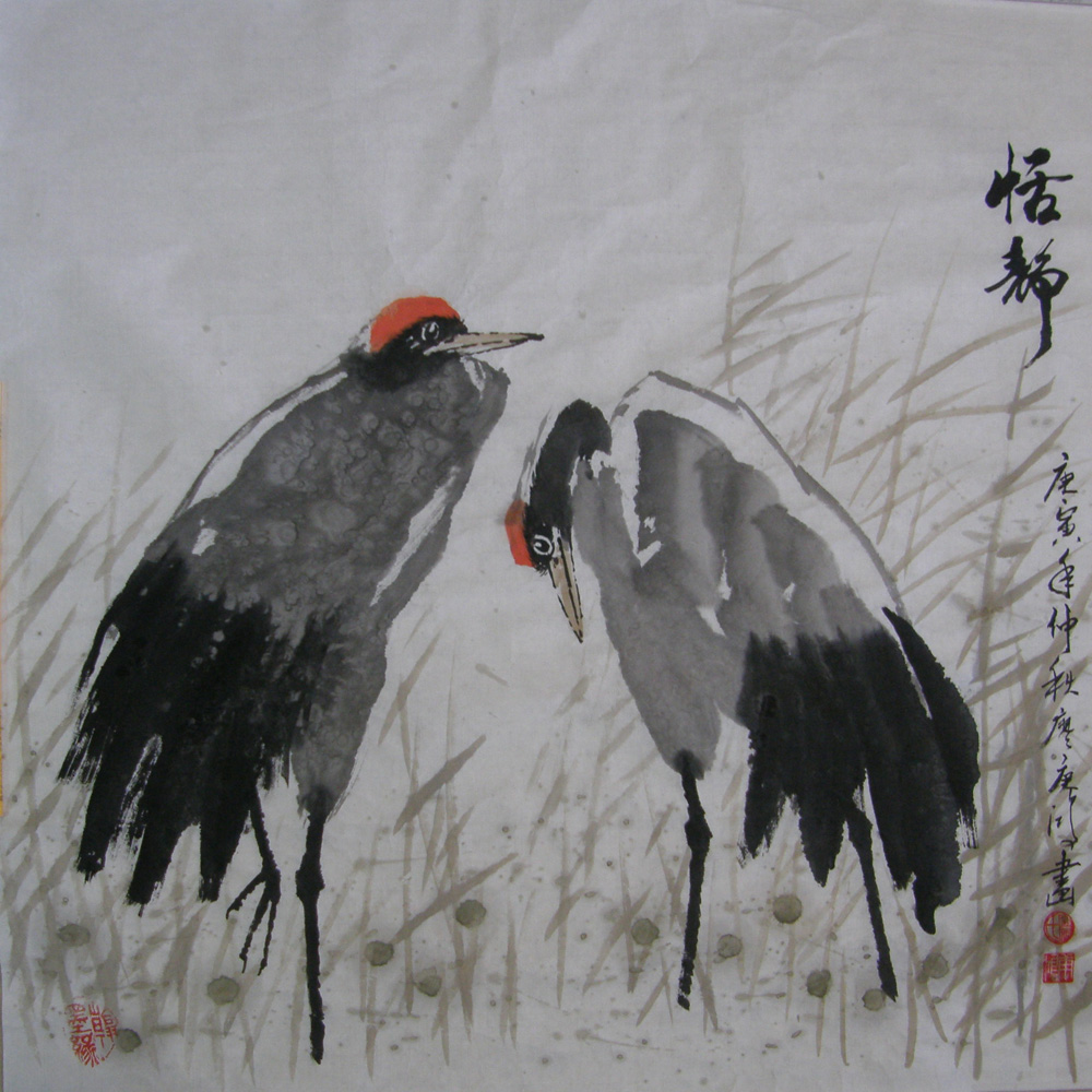 廖庚鸿,1965年生,大学文化,原籍江西,90年代末移居深圳罗湖。擅长国画花鸟,旁及山水、人物,尤攻墨竹别具匠心,浑厚凝重,逐渐形成自己的绘画风格。90年代中期创作的人物画《长征途中》作品在江西举办的纪念《中国工农红军长征胜利60周年》的画展中荣获最高等级的优秀作品奖,人物画《月是故乡明》由江西的政协收藏,并多次参加国内画展并获奖,多幅作品被国内机构与个人以及香港、台湾等地友人收藏。 幼秉承家学,系统学习书法、绘画。从传统入手,并对中国画、速写、素描,油画以及名家、名作多有涉猎,国画崇尚八大山人写意画风,